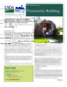 Ohio—Rural Housing Service  Community Building Teacher Gives USDA Rural Development an A—Plus
