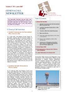 Microsoft Word - GC - Newsletter - Volume 5 N°2 - June 2007