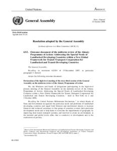 A/RESUnited Nations General Assembly