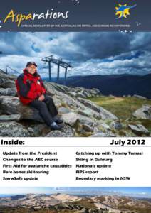Inside:  July 2012 Update from the President