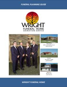 FUNERAL PLANNING GUIDE  WRIGHT FUNERAL HOME PLANNING GUIDE CONTENT