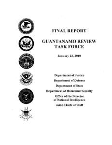 Final Report of the Guantanamo Review Task Force