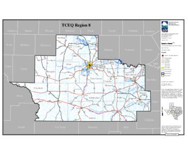Protecting Texas by Reducing and Preventing Pollution TCEQ Region 8 Andrews
