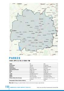 Parkes[removed]P K &[removed]ROK FM ACMA On-Air Name Frequency Postal Address