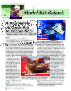 Model Kit Report Keith Pruitt A Nice Variety of Plastic Kits to Choose from
