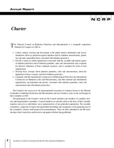Annual Report  N C R P Charter