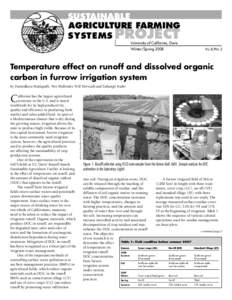 SUSTAINABLE AGRICULTURE FARMING SYSTEMS PROJECT University of California, Davis