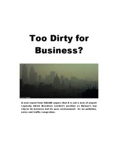 Microsoft Word - London Top City for Business but too Dirty and Noisy.doc