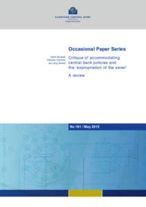 Occasional Paper Series Ulrich Bindseil, Clemens Domnick and Jörg Zeuner  Critique of accommodating