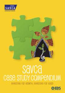 investing for growth, investing for good  B savca case study compendium