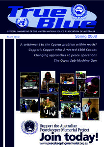 OFFICIAL MAGAZINE MAGAZINE OF OF THE THE UNITED UNITED NATIONS NATIONS POLICE