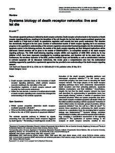 OPEN  Citation: Cell Death and Disease[removed], e1259; doi:[removed]cddis[removed] & 2014 Macmillan Publishers Limited All rights reserved[removed]www.nature.com/cddis