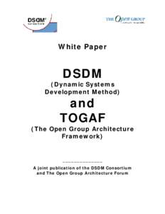 White Paper  DSDM (Dynamic Systems Development Method)