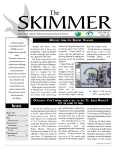 The  SKIMMER Volume VIII, No. I Winter 2003