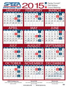 2015 Triumph calendar.indd