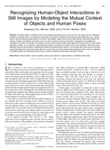 IEEE TRANSACTIONS ON PATTERN ANALYSIS AND MACHINE INTELLIGENCE,  VOL. 34, NO. 9, SEPTEMBER 2012