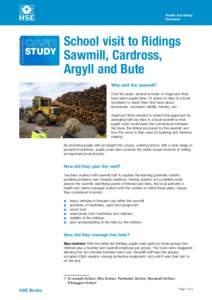 Health and Safety Executive CASE STUDY