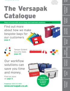 Peace of mind with secure bags and mailroom solutions Issue 36  tamper evident bags  page 4