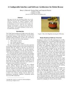 A Configurable Interface and Software Architecture for Robot Rescue