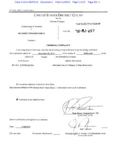 Case 3:10-cr[removed]KI  Document 1 Filed[removed]