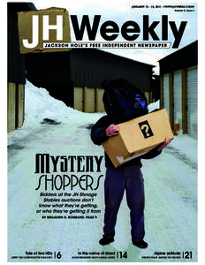 JANUARY[removed], 2011 l WWW.JHWEEKLY.COM Volume 9, Issue 4 Tale of two HDs AREN’T TWO SCREENS BETTER THAN ONE?