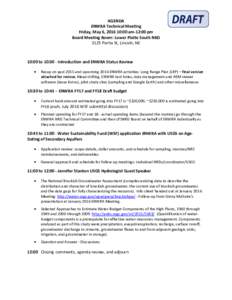 Microsoft Word - May 2016 ENWRA DRAFT Agenda