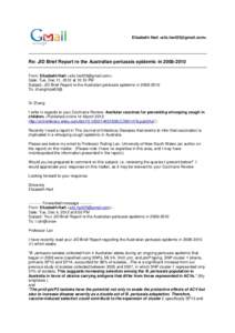Microsoft Word - Enquiry re pertussis vaccination
