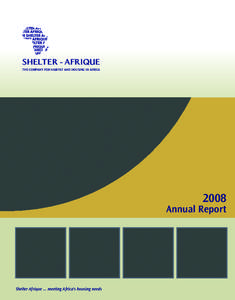 Shelter Afrique - Annual Report[removed]English Final