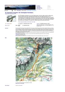 Choose...  home > the tours > ortler group > tschenglser hochwand An impressive mountain: the Tschenglser Hochwand download with map as pdf-file >>