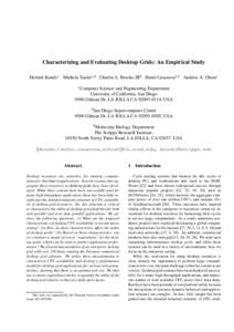 Characterizing and Evaluating Desktop Grids: An Empirical Study Derrick Kondo Michela Taufer   
