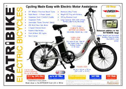 Cycling Made Easy with Electric Motor Assistance 20