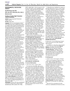 [removed]Federal Register / Vol. 71, No[removed]Thursday, March 16, [removed]Rules and Regulations ENVIRONMENTAL PROTECTION AGENCY