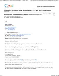 Gmail - [MHAtech] Fw: Ontario Stove Testing Camp 1, 9-10 Julyof 5 https://mail.google.com/mail/u/0/?ui=2&ik=cb5404da12&view=pt&sea...