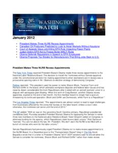 Microsoft Word -  Washington Watch - January 2012