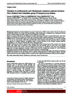 Australian and New Zealand Journal of Obstetrics and GynaecologyDOI: j.1479-828Xx Original Article