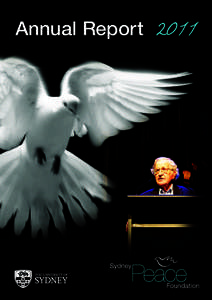 Annual Report  2011 Professor Noam Chomsky, 2011 Sydney Peace Prize Recipient
