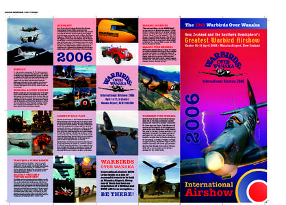 Regions of New Zealand / Warbirds over Wanaka / Oceania / Military aircraft / Tim Wallis / Warbird / Air show / Classic Fighters / New Zealand Fighter Pilots Museum / Wanaka / Airshows / Geography of New Zealand