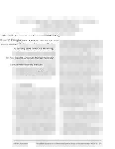 MemC3: Compact and Concurrent MemCache with Dumber Caching and Smarter Hashing