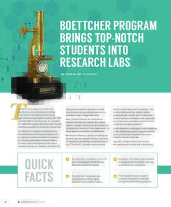 Boettcher Foundation / Boettcher Scholarship / University of Colorado Denver / Anschutz Medical Campus / Boettcher / Colorado State University / University of Colorado