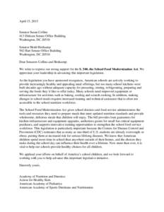 SFMA Supporters Sign On Letter