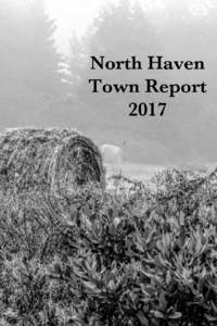 North Haven, Maine ~  2017 Town Report Annual Report of the