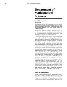 138  Mathematical Sciences BASIC AND APPLIED SCIENCES