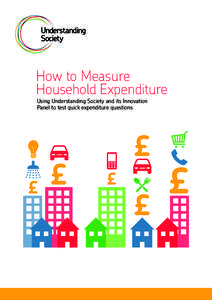 How to Measure Household Expenditure Using Understanding Society and its Innovation Panel to test quick expenditure questions  £