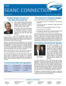 THE  SEANC CONNECTION District 19	  Vol. 14, No. 1, May 2007