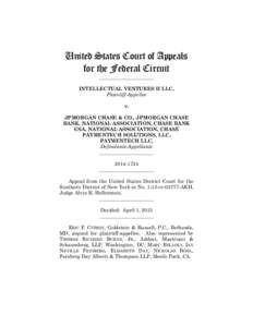 United States Court of Appeals for the Federal Circuit ______________________ INTELLECTUAL VENTURES II LLC, Plaintiff-Appellee