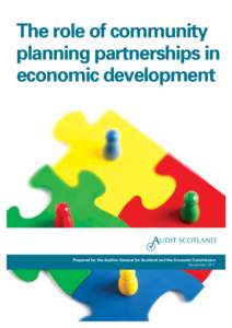 The role of community planning partnerships in economic development