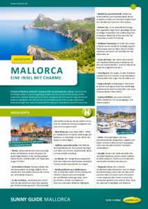 Mallorca: Sehenswürdigkeiten, praktische Tipps zu Temperaturen, Shopping, FKK- Stränden & mehr!
