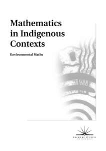 Mathematics in Indigenous Contexts Environmental Maths  Walhallow Public School