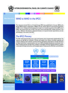 IPCC Who is who[removed]