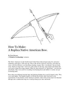 Microsoft Word - How To Make a Bow -- EB3.doc